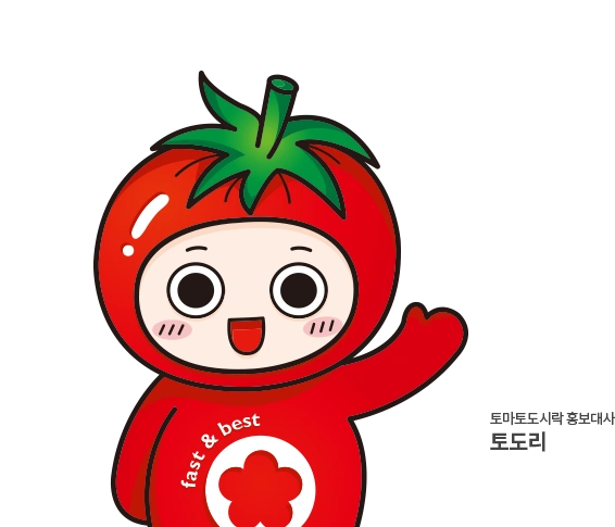토마토도시락 홍보대사 토도리