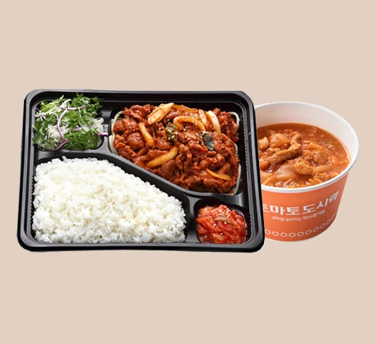 제육볶음 김치찌개 정식