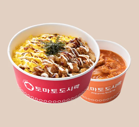데리와퍼치킨 김치찌개 정식
