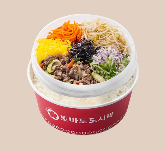 고추장소불숙주비빔밥